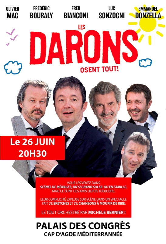 Spectacle : Les darons osent tout !